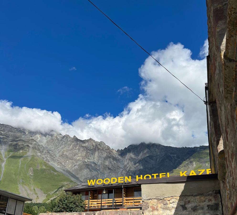 Wooden Hotel Kazbegi ภายนอก รูปภาพ