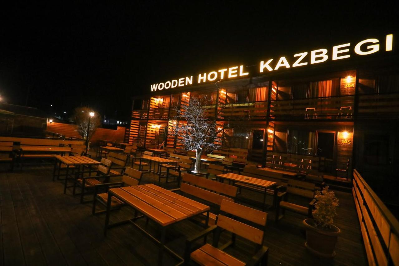 Wooden Hotel Kazbegi ภายนอก รูปภาพ