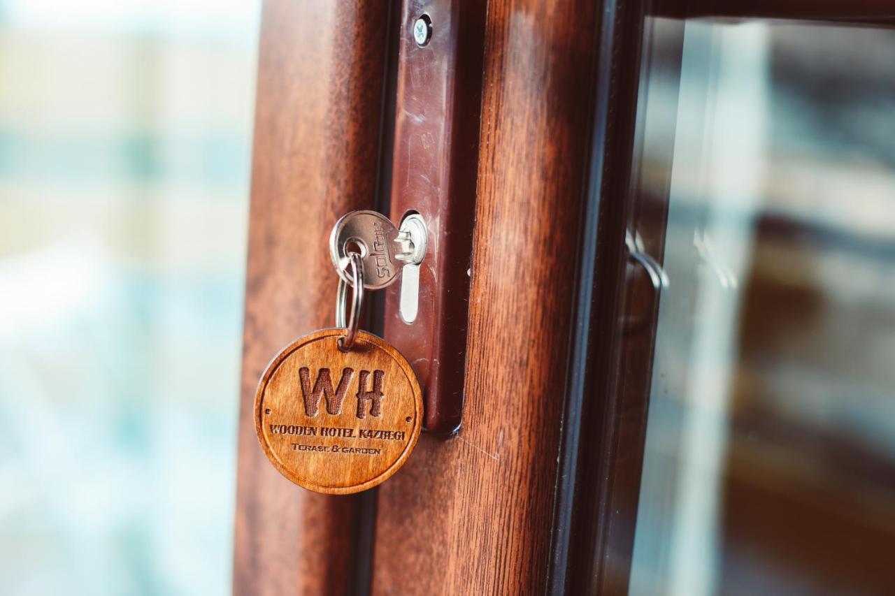 Wooden Hotel Kazbegi ภายนอก รูปภาพ